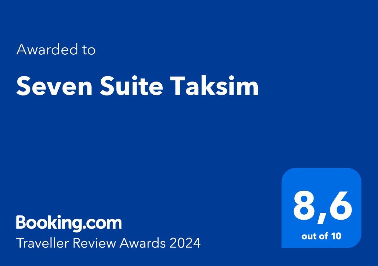 Seven Suite Taksim Istambul Exterior foto