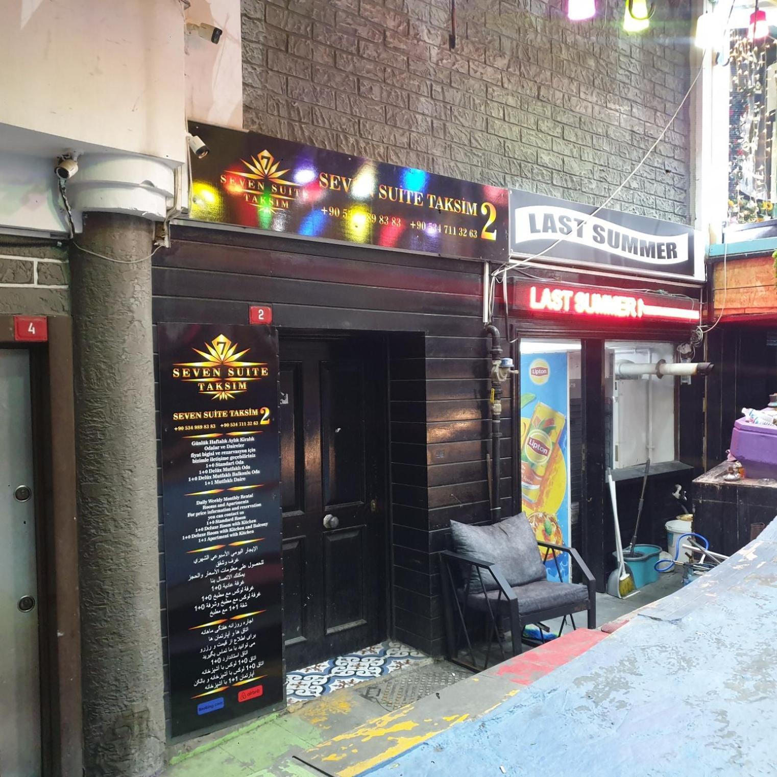 Seven Suite Taksim Istambul Exterior foto