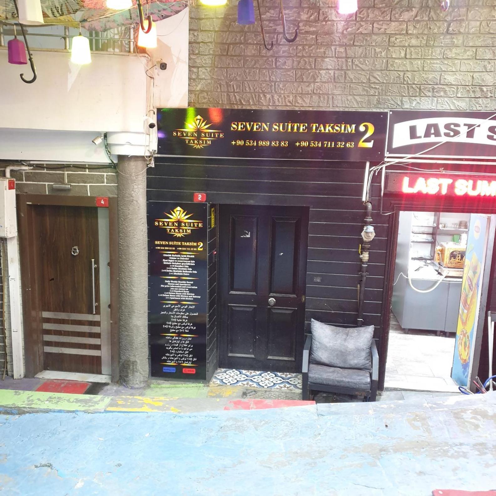Seven Suite Taksim Istambul Exterior foto